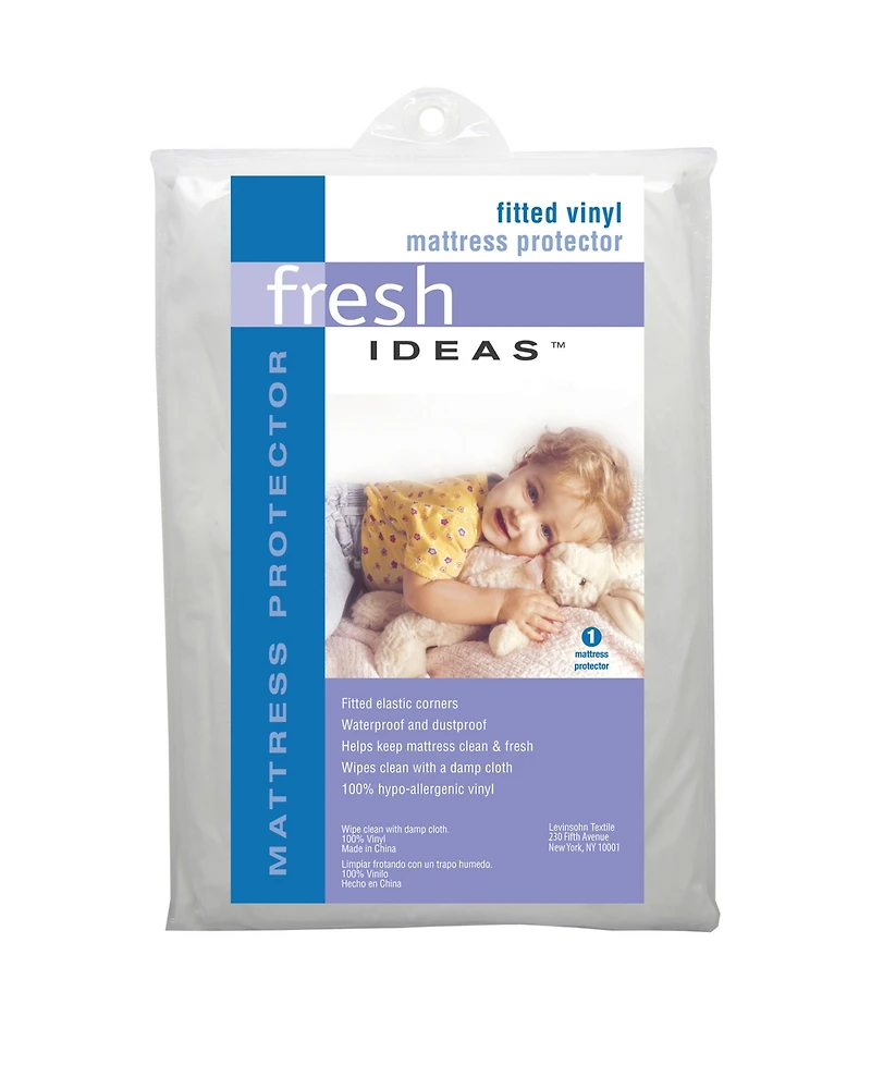 Fresh Ideas Fitted Vinyl Mattress Protector