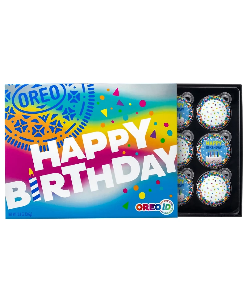 Oreo Birthday Chocolate Cookies Box, 12-Pc.