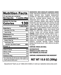 Oreo Happy Holidays Chocolate Cookies Box, 12-Pc.