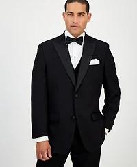 Alfani Men's Classic-Fit Stretch Black Tuxedo Jacket, Created for Macy's