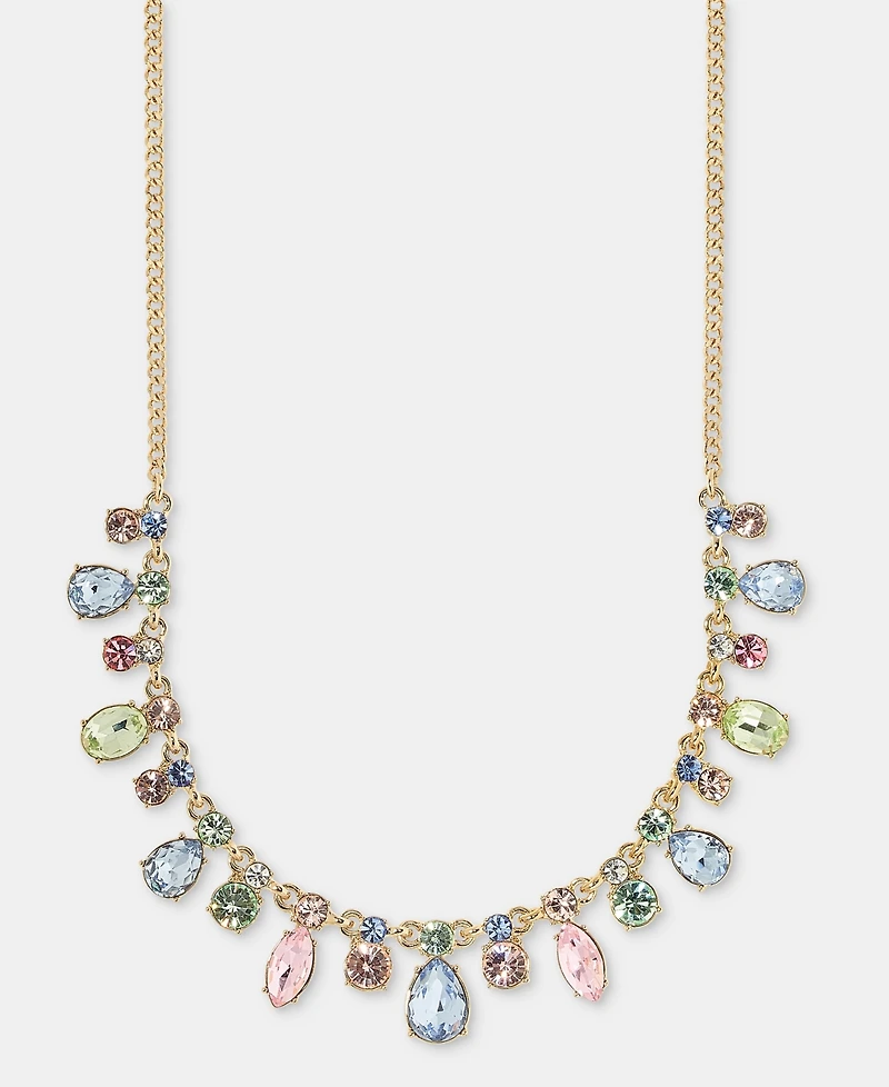Givenchy Multi-Stone 16" Statement Necklace