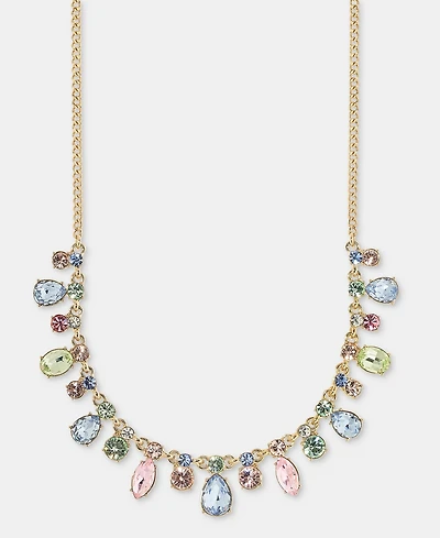 Givenchy Multi-Stone 16" Statement Necklace