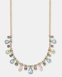 Givenchy Multi-Stone 16" Statement Necklace