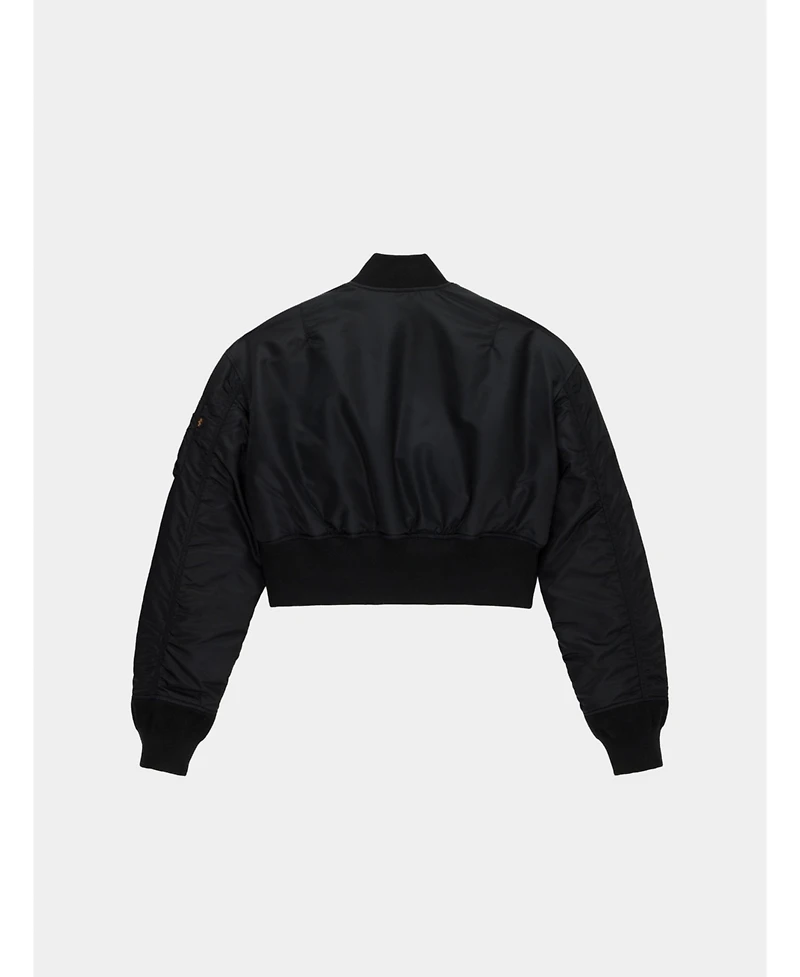 Alpha Industries Women's Cropped Ma-1 Flight Jacket W