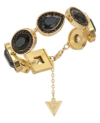 Guess Rhinestone Gold-Tone Statement Bracelet