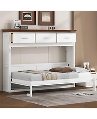Streamdale Furniture Murphy Bed with 3 Drawers