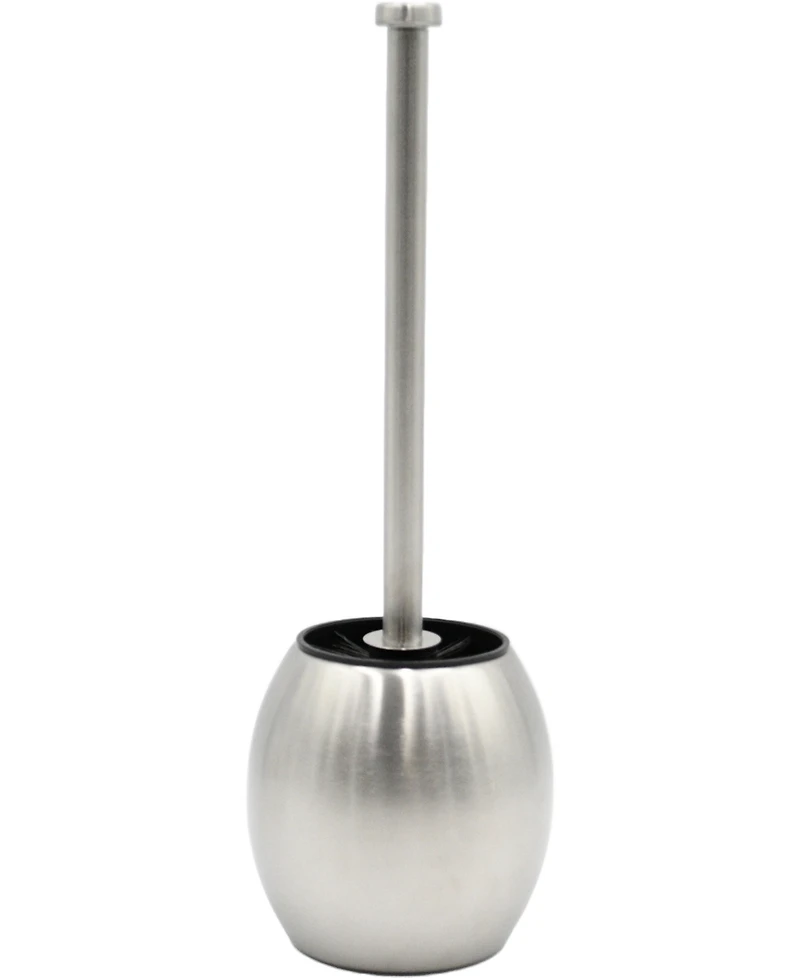 Cameo Stainless-Steel Holder, Fingerprint-Proof, Rust Resistant Toilet Bowl Cleaning Brush