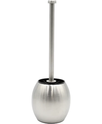 Cameo Stainless-Steel Holder, Fingerprint-Proof, Rust Resistant Toilet Bowl Cleaning Brush