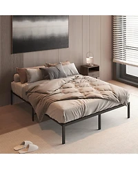 Streamdale Furniture Streamdale Metal Platform Bed frame, Sturdy Metal Frame, No Box Spring Needed(Full)