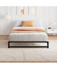 Gaomon 6-Inch Metal Heavy-Duty Noise-Free Platform Bed Frame