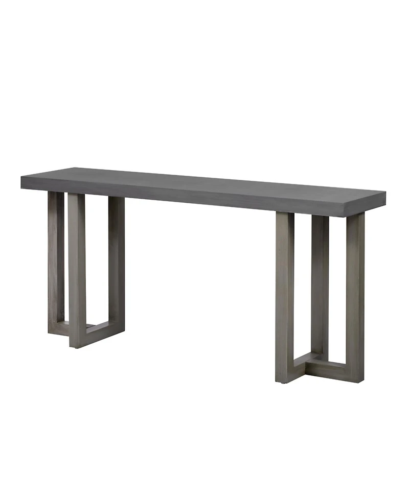 Streamdale Furniture Geometric Console Table - Pine Legs