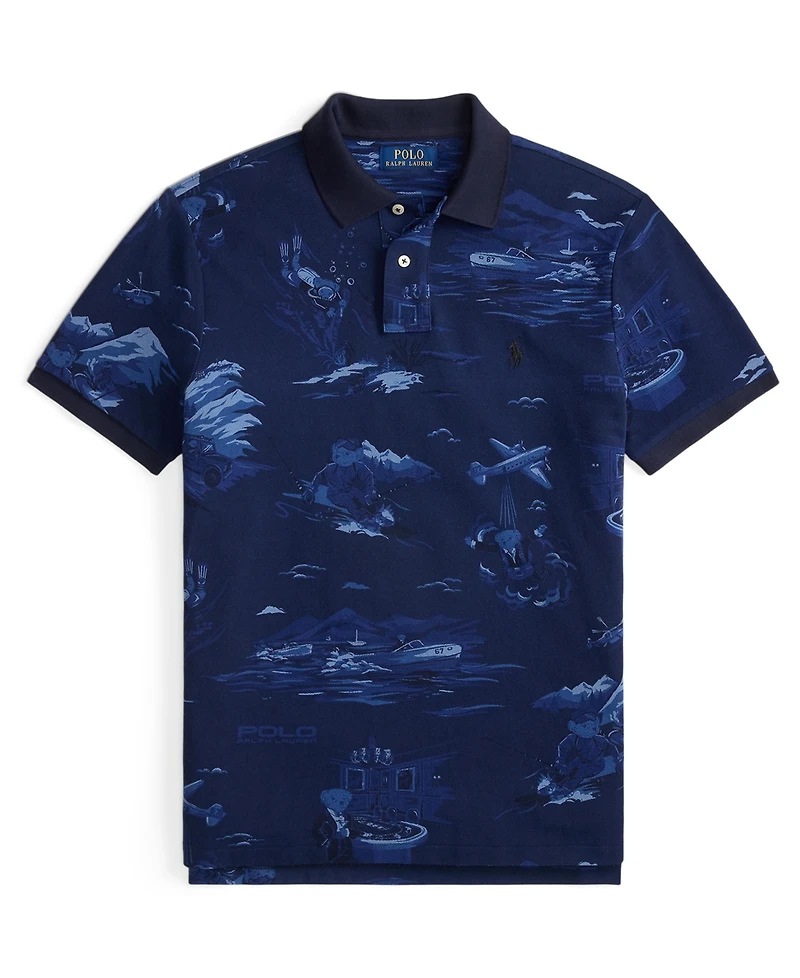 Polo Ralph Lauren Men's Short-Sleeve Animated Mesh Shirt