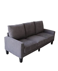 Streamdale Furniture Modern Living Room Furniture Sofa In Dark Fabric