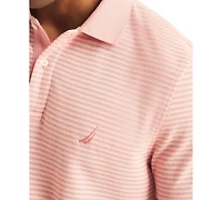 Nautica Men's Striped Classic-Fit Deck Polo Shirt