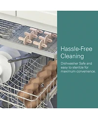 Sperric Baby Popsicle Mold – Silicone Teething Ice Pop Molds for Infants & Toddlers, 6-Cavity, Bpa-Free, Dishwasher Safe