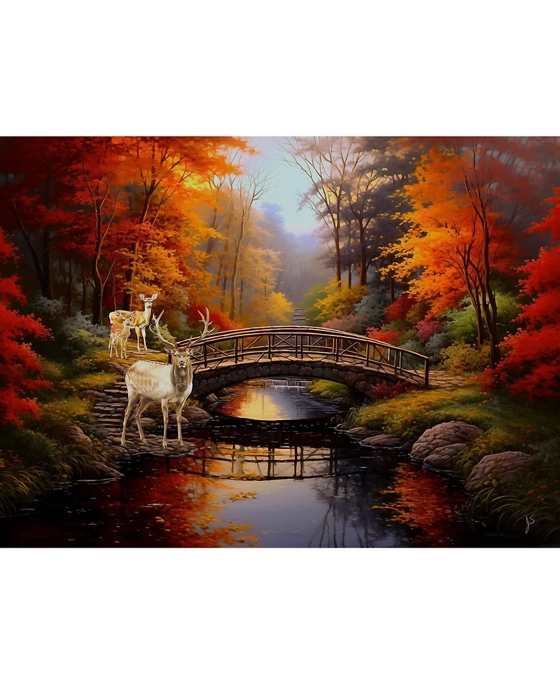 SunsOut Bridge of Serenity 500 piece Jigsaw Puzzle for Adults