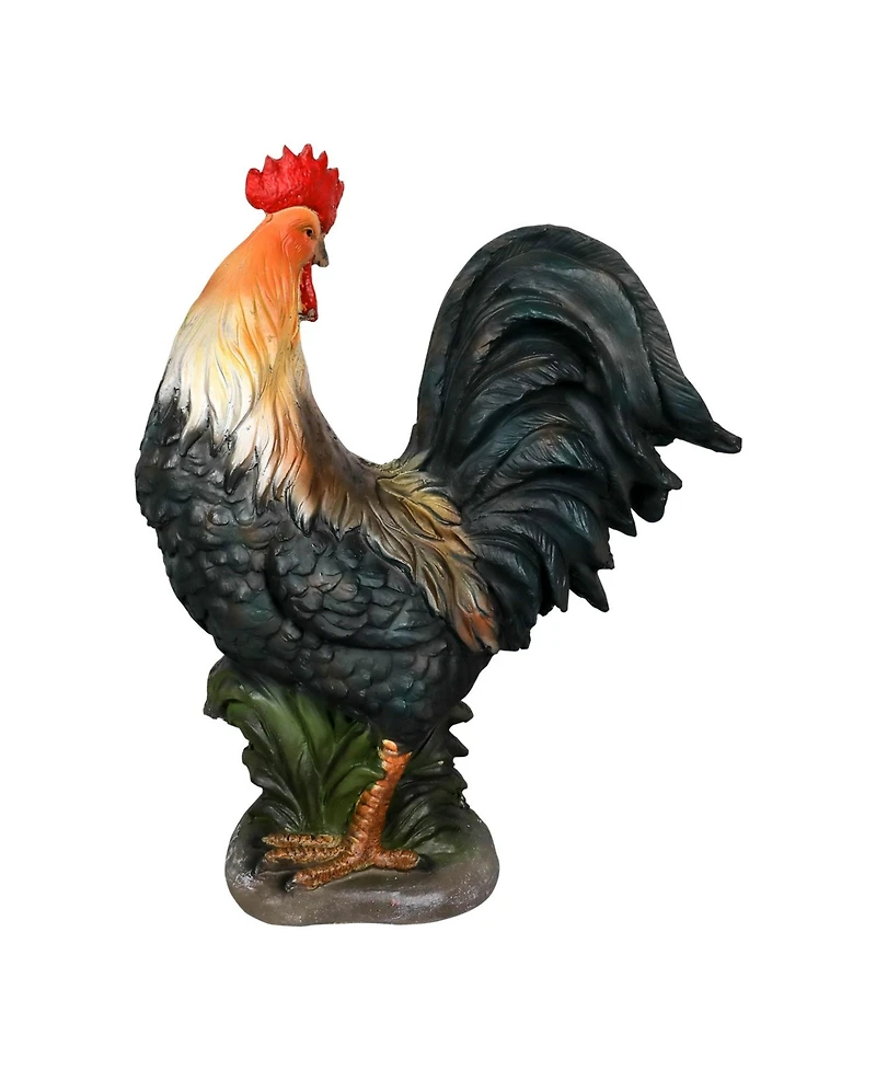 Sunjet 22.8" Rooster Garden Statue