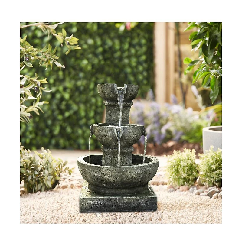 SunJet Outdoor Waterfall Fountain