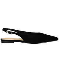 Guess Womens Dorazio Pointed Toe Slingback Flats