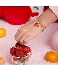 Juicy Couture Cherry & Fruit Charm Bracelet