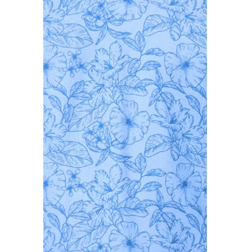 Tailorbyrd Men's Floral Modal Pique Polo