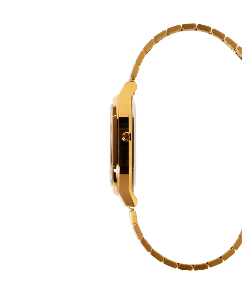 Casio Men's Japanese Quartz Gold-Tone Stainless Steel Watch, 35.8mm