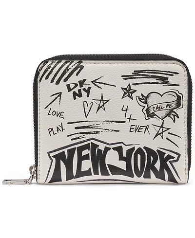 Dkny Women's Bryar Zipper Around Wallet