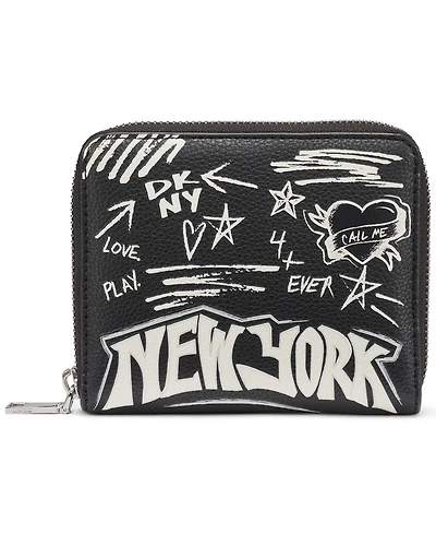 Dkny Women's Bryar Zipper Around Wallet