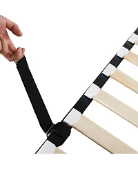 Streamdale Furniture Twin Upholstered Platform Bed with a Hydraulic Storage System