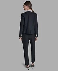 Bcbg One Button Jacket Suit