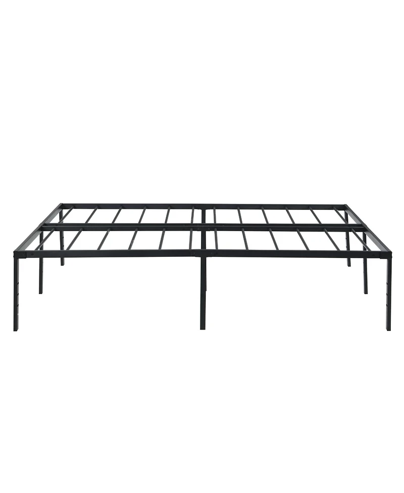Streamdale Furniture Queen Metal Bed Frame- Heavy Duty, Easy Assembly, No Noise