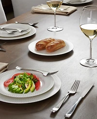 Oneida Satin Moda 65 Piece Flatware Set, Service For 12