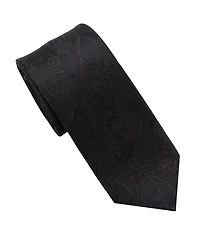 Karl Lagerfeld Paris Men's Sparkle Herringbone Pattern Classic Tie