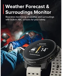 Suunto Vertical Steel Solar Gps Sports Watch with Sapphire Touchscreen, Heart Rate and Sleep Tracker - Canyon