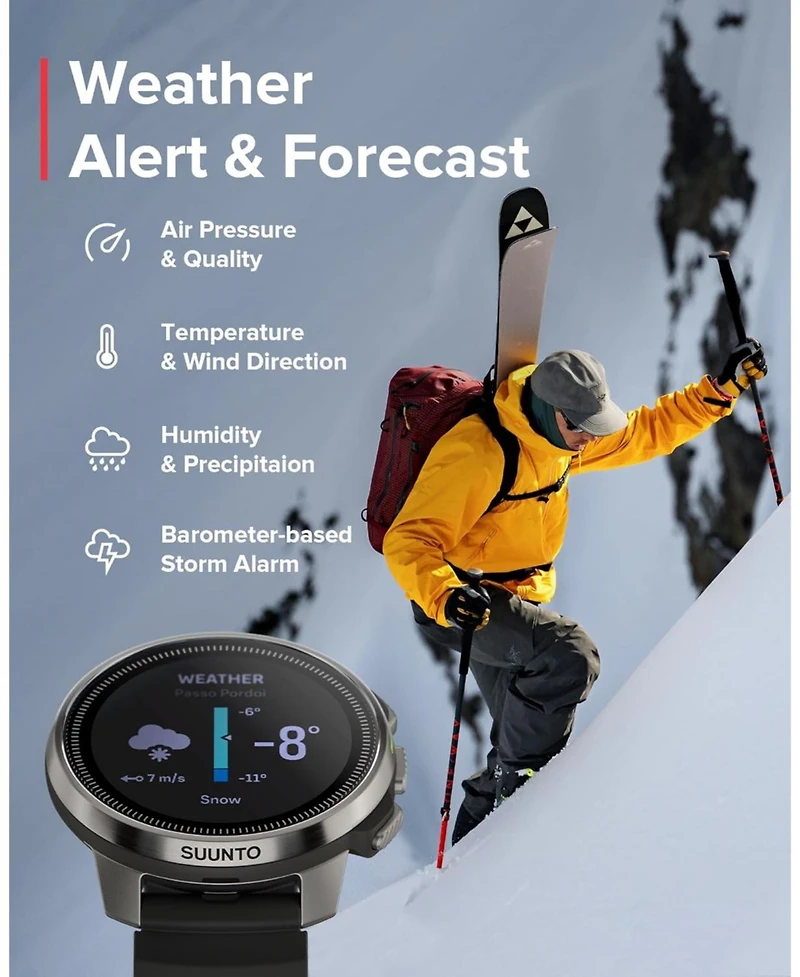 Suunto Ocean Gps Diving Watch with Amoled Touchscreen, Heart Rate and Fitness Tracker - All Black