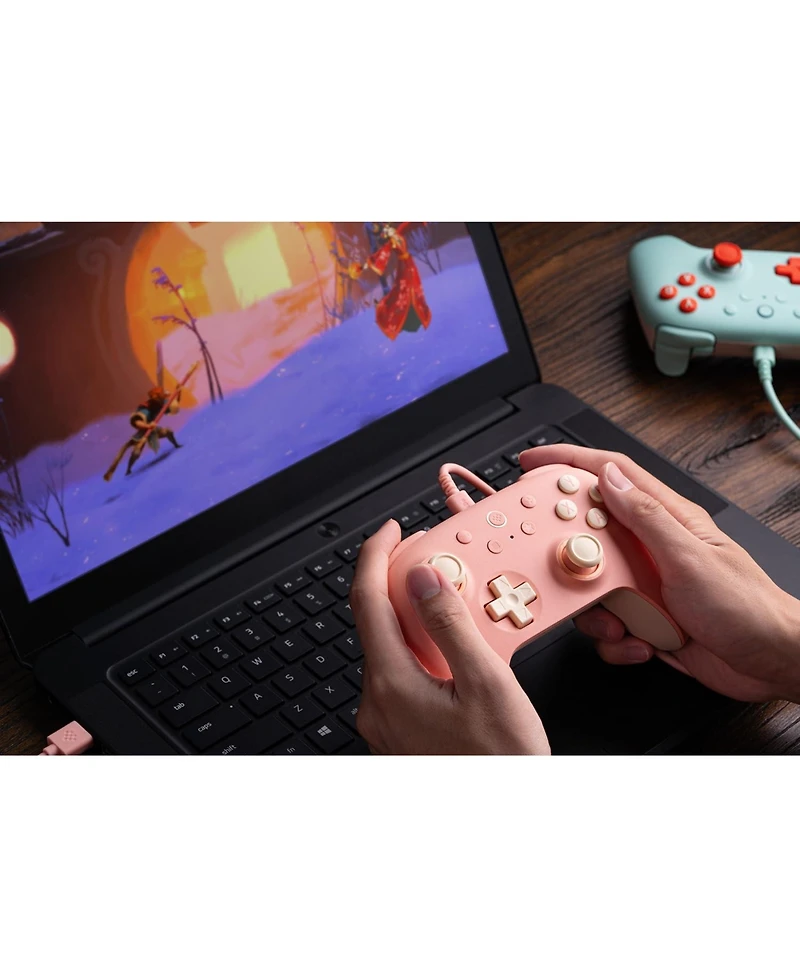 Ultimate 2C Wired Controller Peach