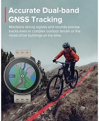 Suunto Vertical Steel Solar Gps Sports Watch with Sapphire Touchscreen, Heart Rate and Sleep Tracker - Canyon