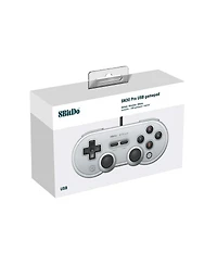 8Bitdo SN30 Pro Usb Wired Gamepad Controller for Nintendo Switch, Windows & Raspberry Pi - Gray Edition