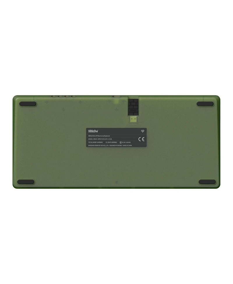 8BitDo Retro 87 Mechanical Rgb Backlit Wireless Gaming Keyboard for Windows and Android - Xbox Edition - Officially Licensed