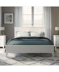 Streamdale Furniture Queen Solid Wood Platform Bed
