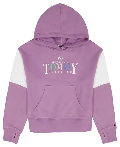 Tommy Hilfiger Girls' 7-16 Color-Block Popover Hoodie
