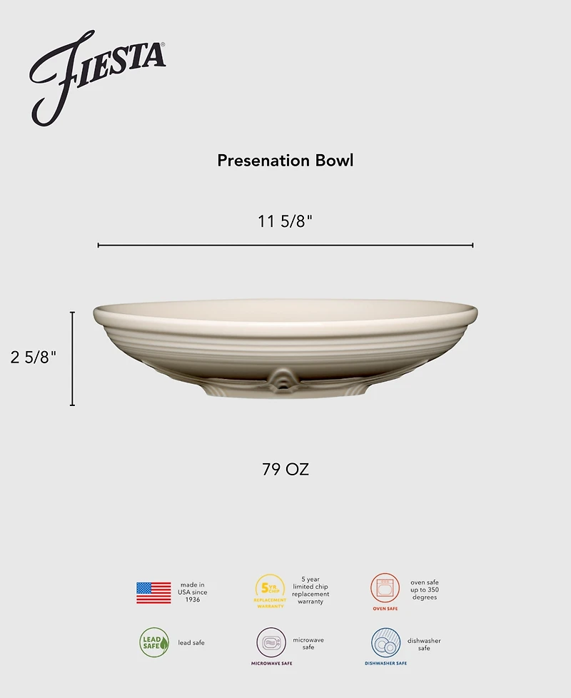 Fiesta Americana Presentation Large Serving Bowl