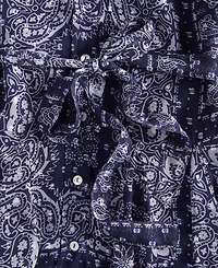 On 34th Women's Bandana-Print Tie-belt Shirtdress, Macy's Exclusive