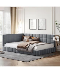 Streamdale Furniture Upholstered Daybed/Sofa Bed