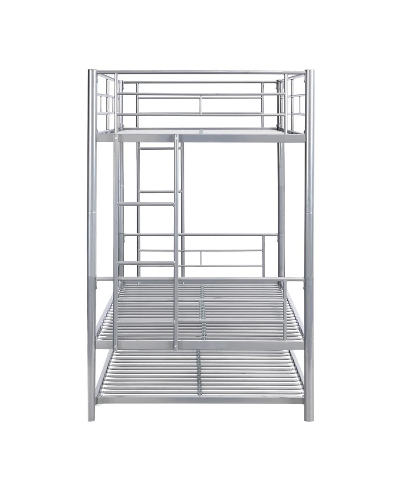 Streamdale Furniture Metal Bunk Bed with trundle