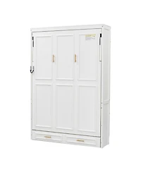 Streamdale Furniture + Full Size + Wood (or Mdf if applicable) + 2 Drawers + Murphy Bed