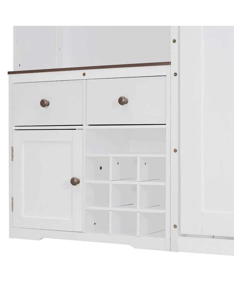 Streamdale Furniture Queen Murphy Bed with Storage