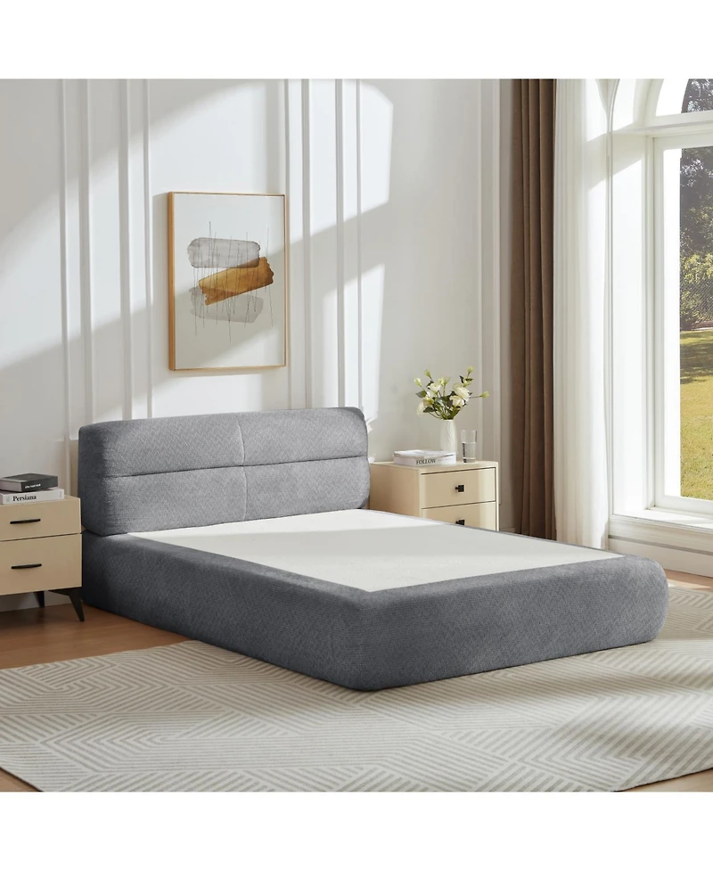 Streamdale Furniture Compressible Chenille bed for Living Room,Apartment