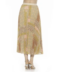 Alexia Admor Women's Kesia Midi Pleated Skirt