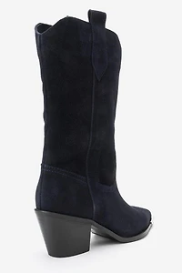 Forever & Always Women's Shoes Alvi Leather Western Boot